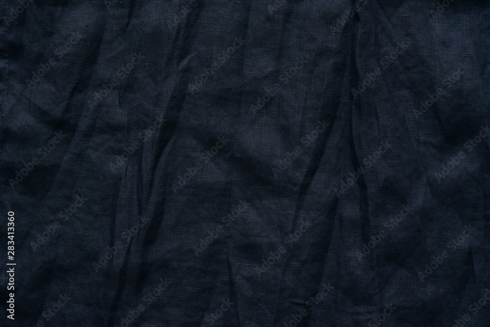 Black cotton fabric texture.Grunge background. Black cotton fabric texture.Grunge background.