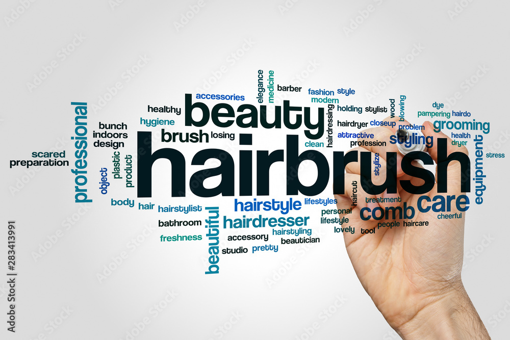 Hairbrush word cloud Hairbrush word cloud