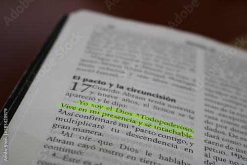 Fotografía Pacto de Dios