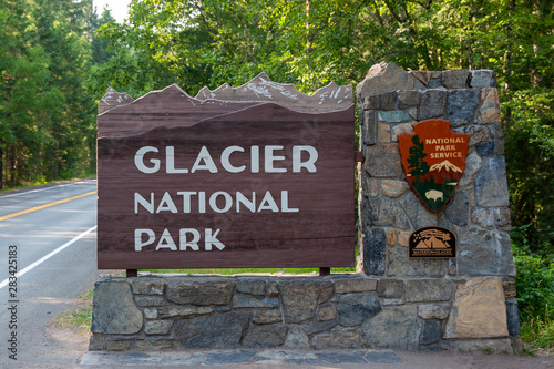 Obraz na plátně Glacier National Park