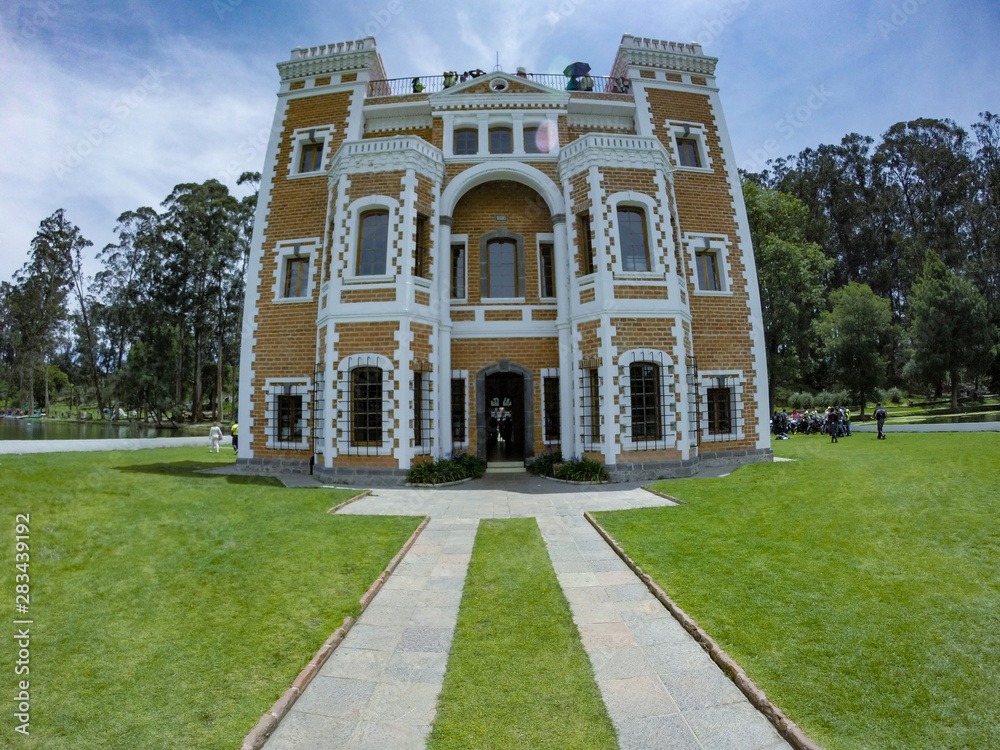 100 years old castle in Chautla Puebla, Mexico