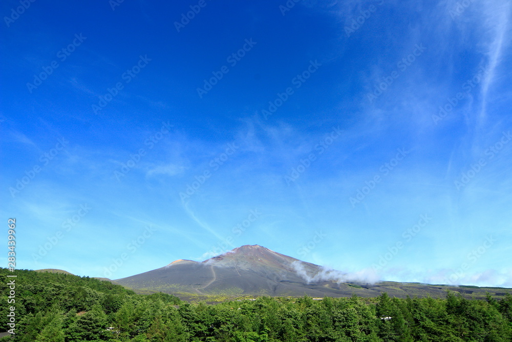 Mt.Fuji and summer clouds