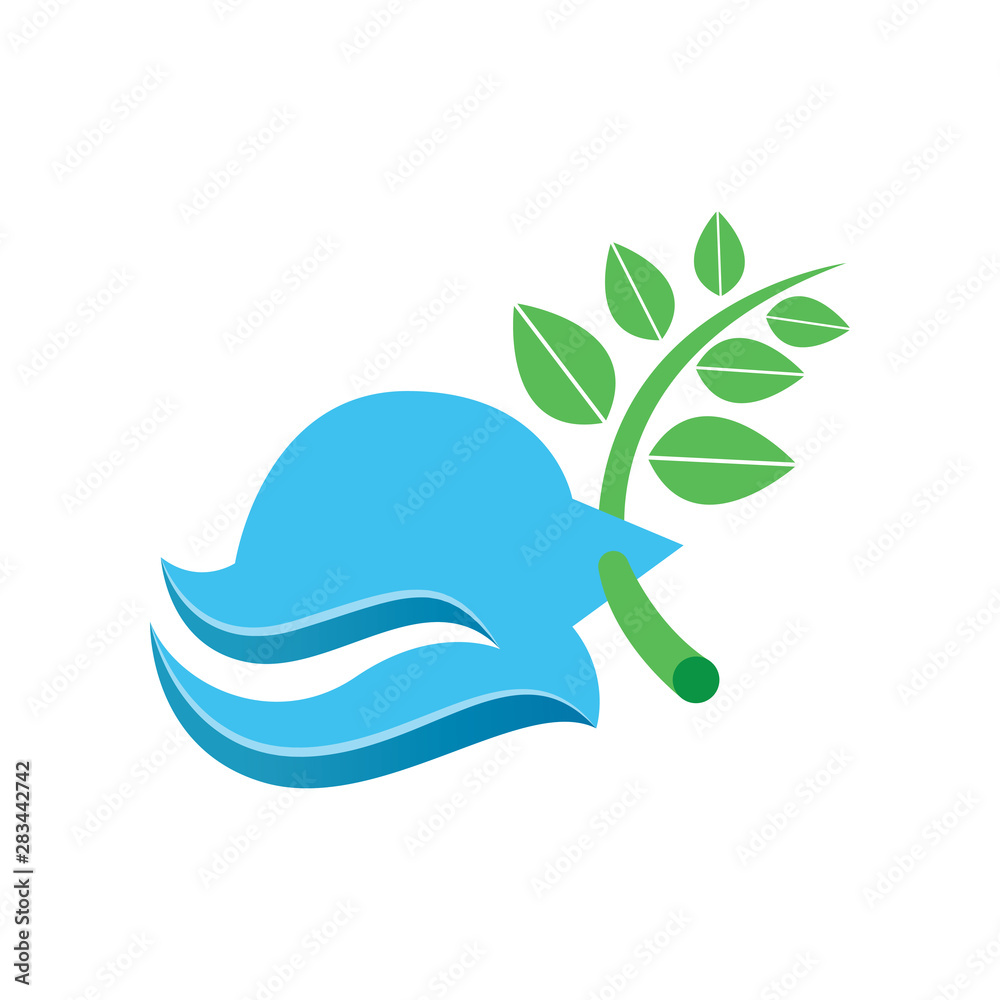 international day of peace logo illustration