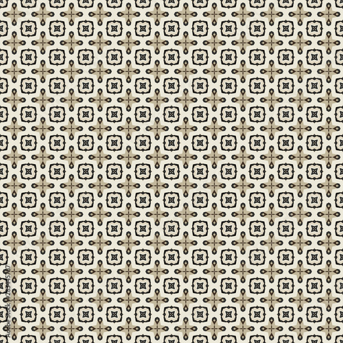Black and Ivory Ethnic Digital seamless pattern 5
