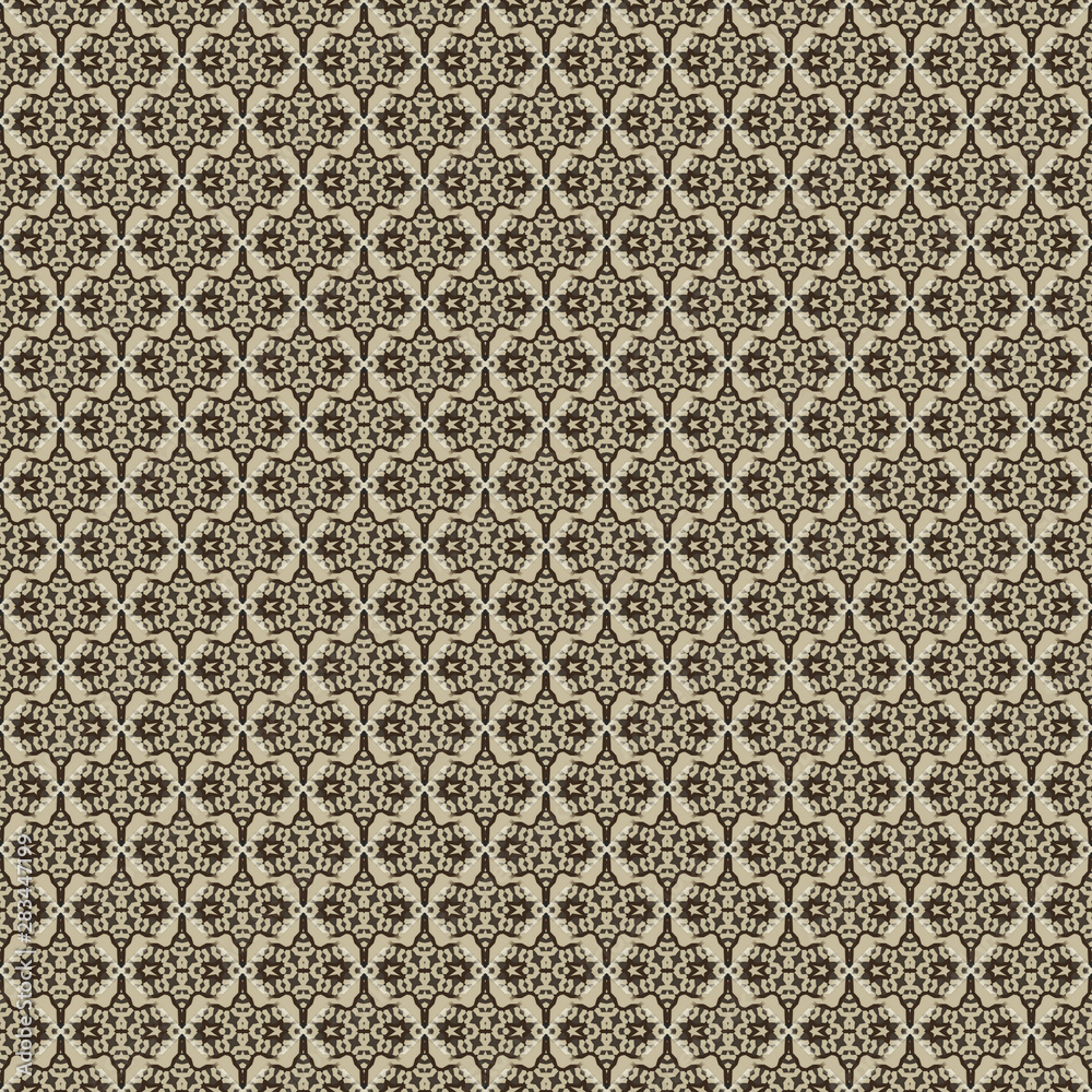 Black and Ivory Ethnic Digital seamless pattern 12