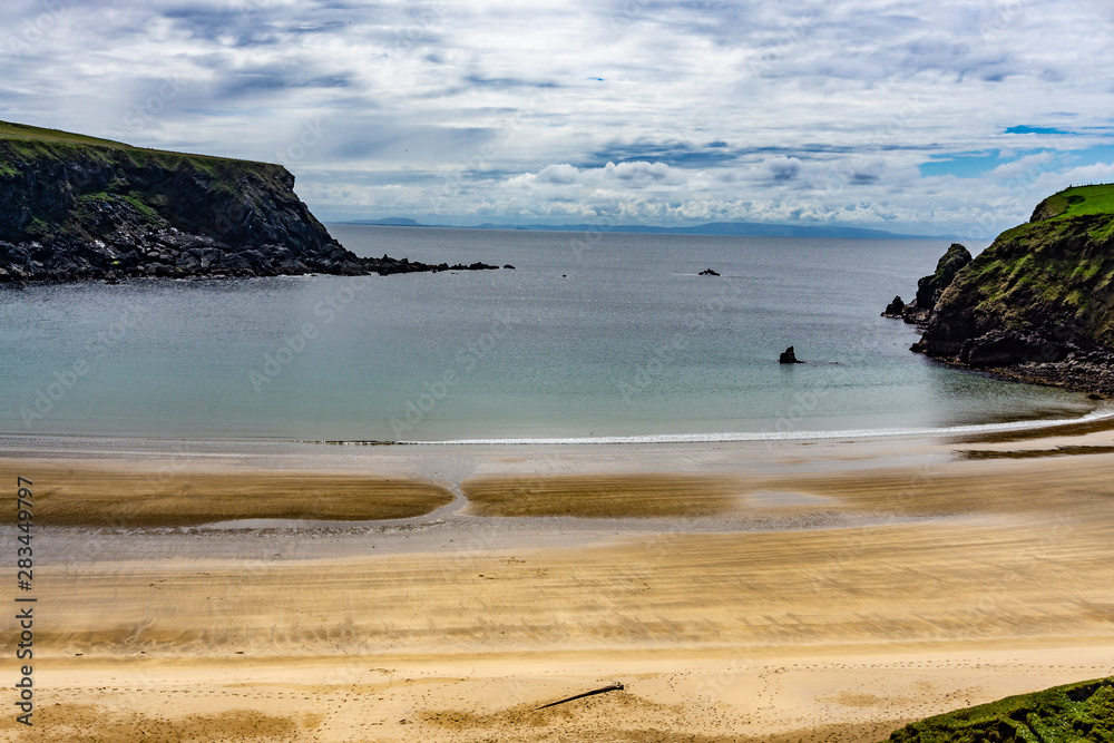 One of the most beautiful beaches of the Wild Atlantic Way is located near Malin Beg