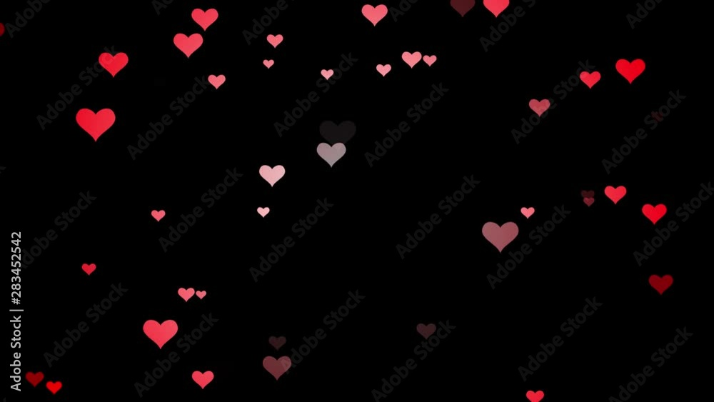Abstract red heart falling pattern.valentine mini heart.Pattern heart random background wiht alpha channel Abstract red heart falling pattern.valentine mini heart.Pattern heart random background wiht alpha channel