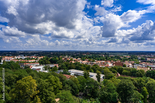 Brandenburg an der Havel Blick von der Friedenswarte