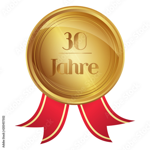 Jubiläum Goldmedaille 30 Jahre - 3D
