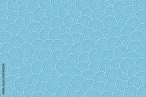 blue background circle pattern abstract background