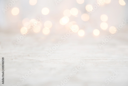 Defocused Christmas Lights Background