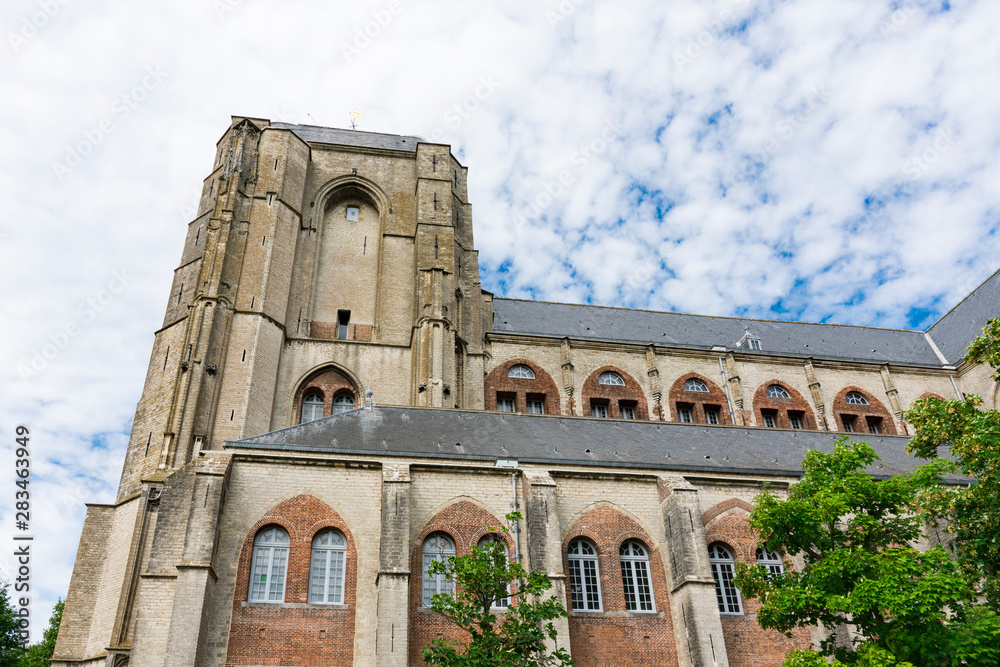 Fototapeta premium Grote Kerk, Church in Veere, The Netherlands