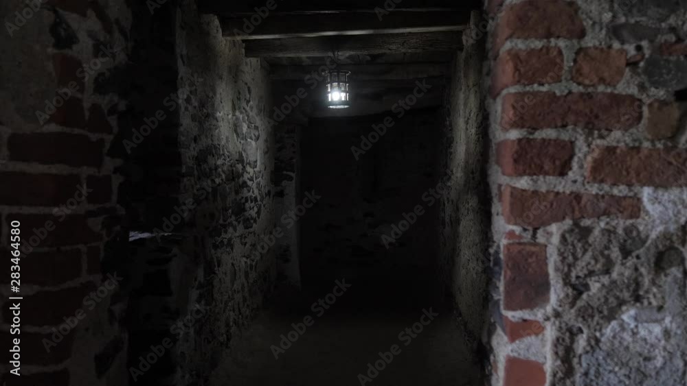 Dark holding cell for slaves sent from Africa to the Americas in the Maison des Esclaves (“House of Slaves”) on Senegal’s Ile de Gorée (