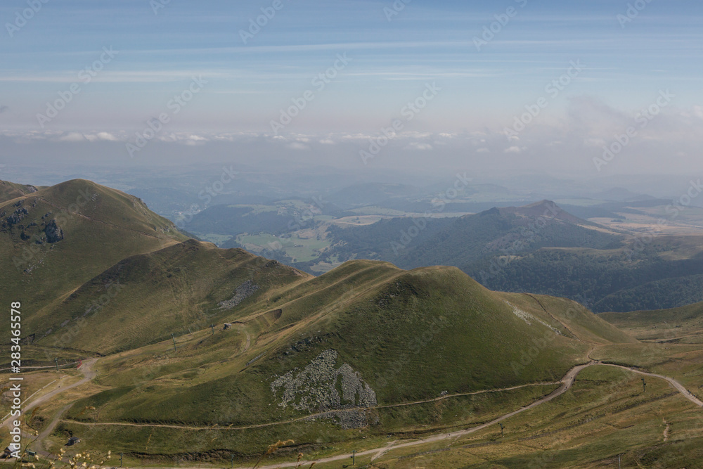 Obraz premium vue du puy de Sancy