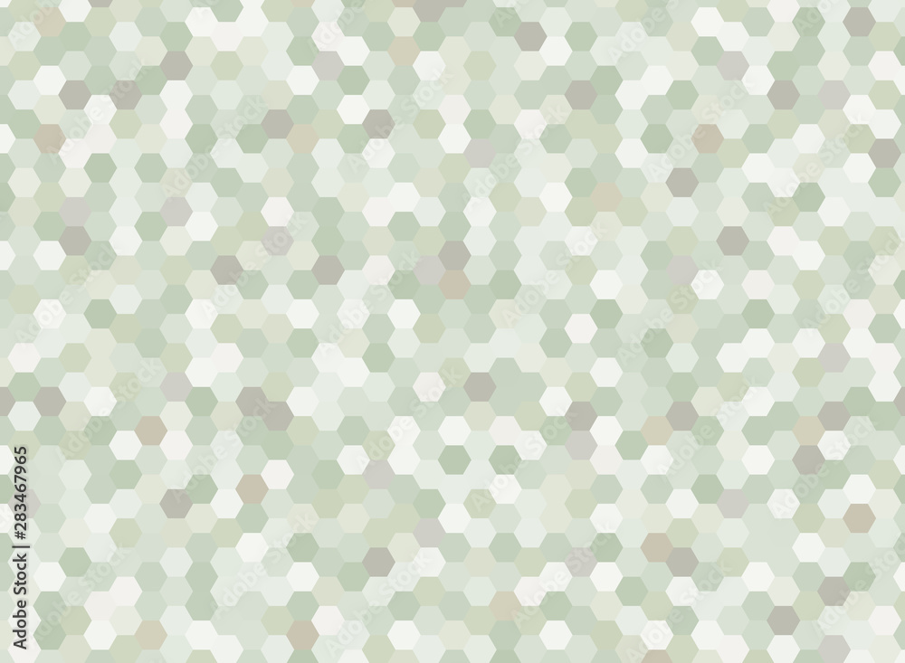 Green hexagonal abstract background design Green hexagonal abstract background design