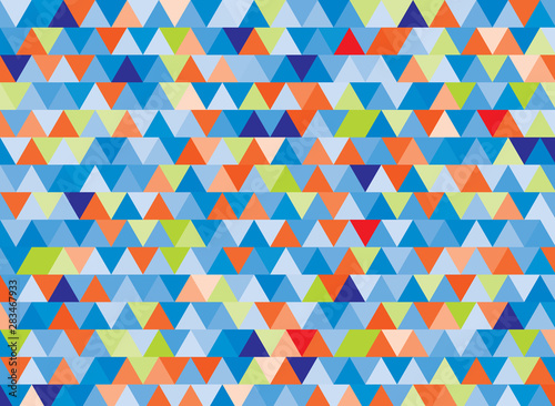 Colorful triangle abstract background design
