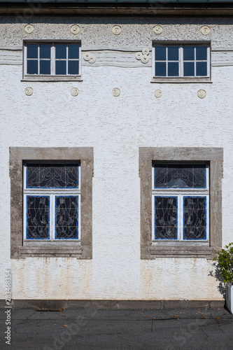 Alte Hausfassade in Bad Nauheim Deutschland