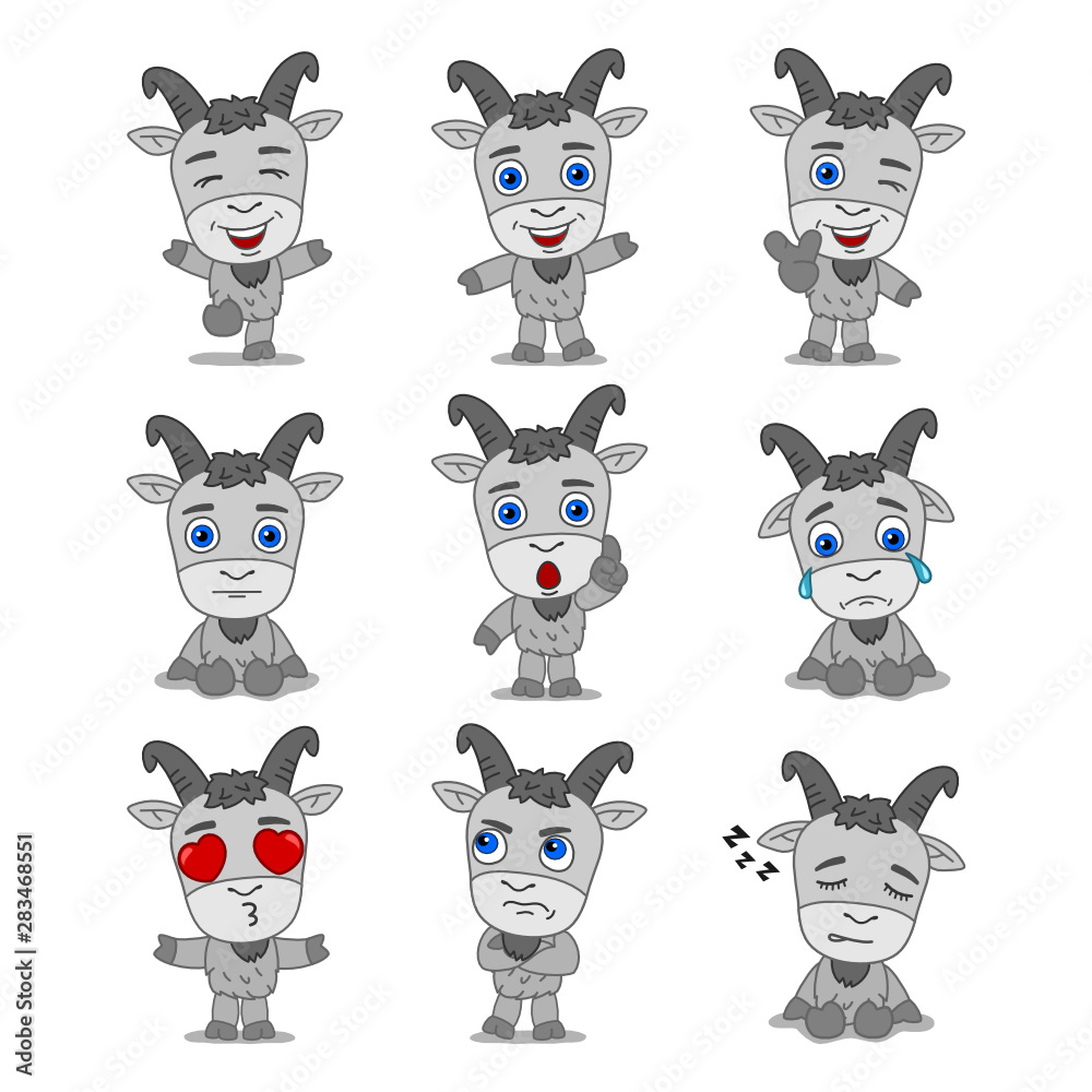 collection-of-funny-goat-in-cartoon-style-in-different-poses-and
