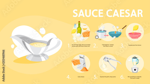 Sauce for caesar salad recipe. Easy homemade dressing
