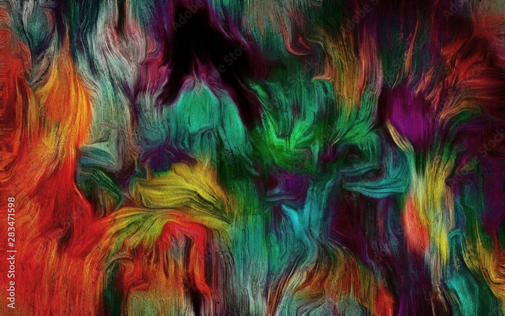 abstract fractal psychedelic shape texture with color pencil stylization abstract fractal psychedelic shape texture with color pencil stylization