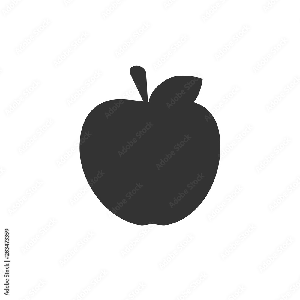Fototapeta premium apple icon isolated vector image