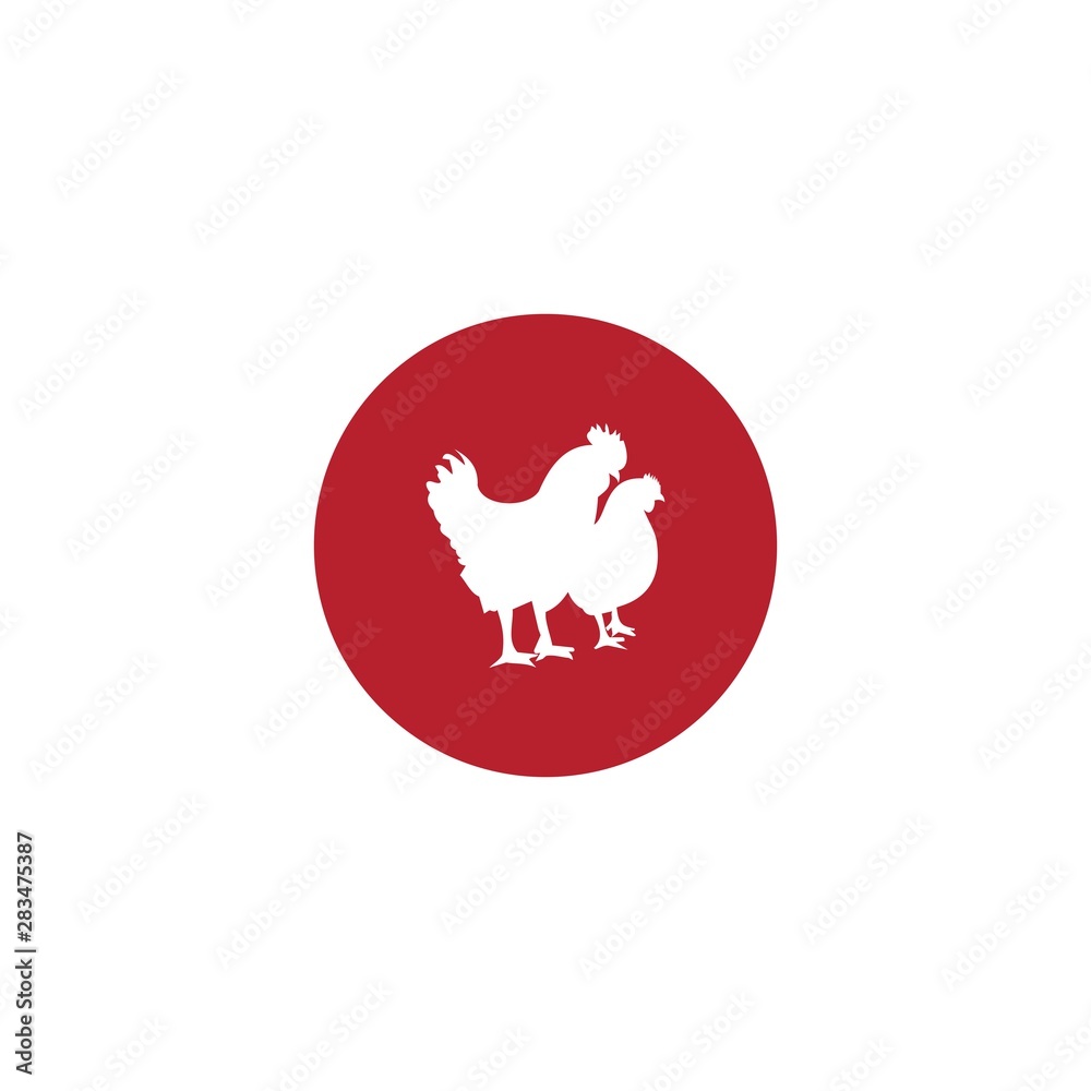 Chicken Logo Design Template Vector Chicken Logo Design Template Vector