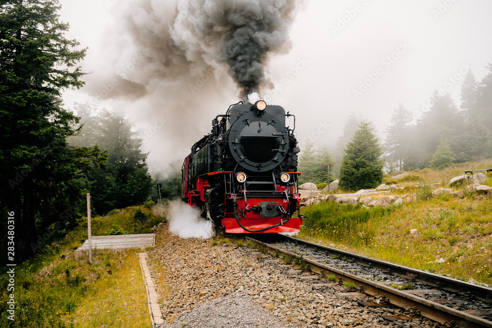 Obraz premium Brocken Railway