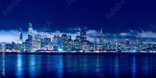 Skyline San Francisco Nacht