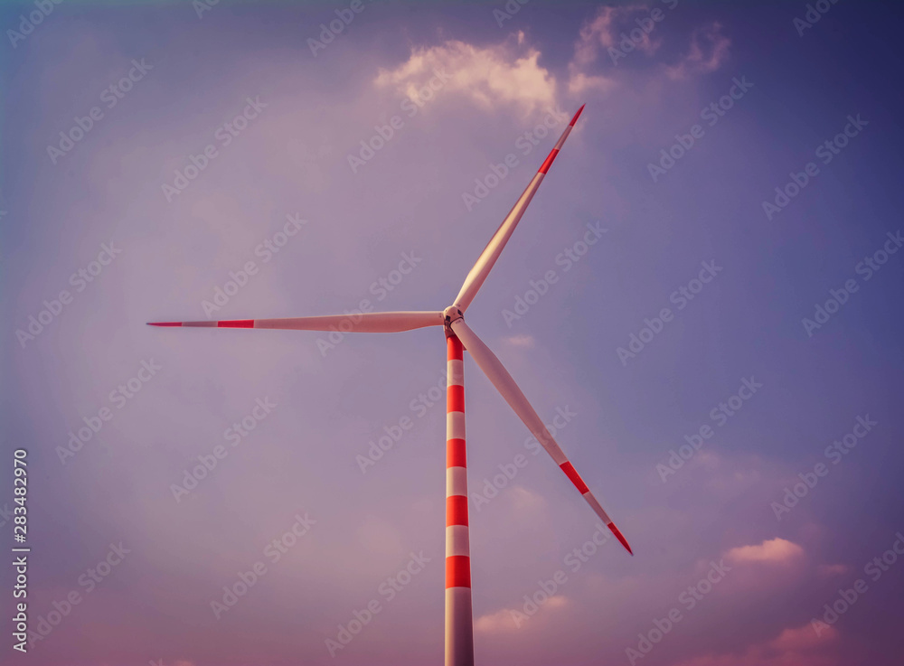 Fototapeta premium Wind Turbine Power Concept