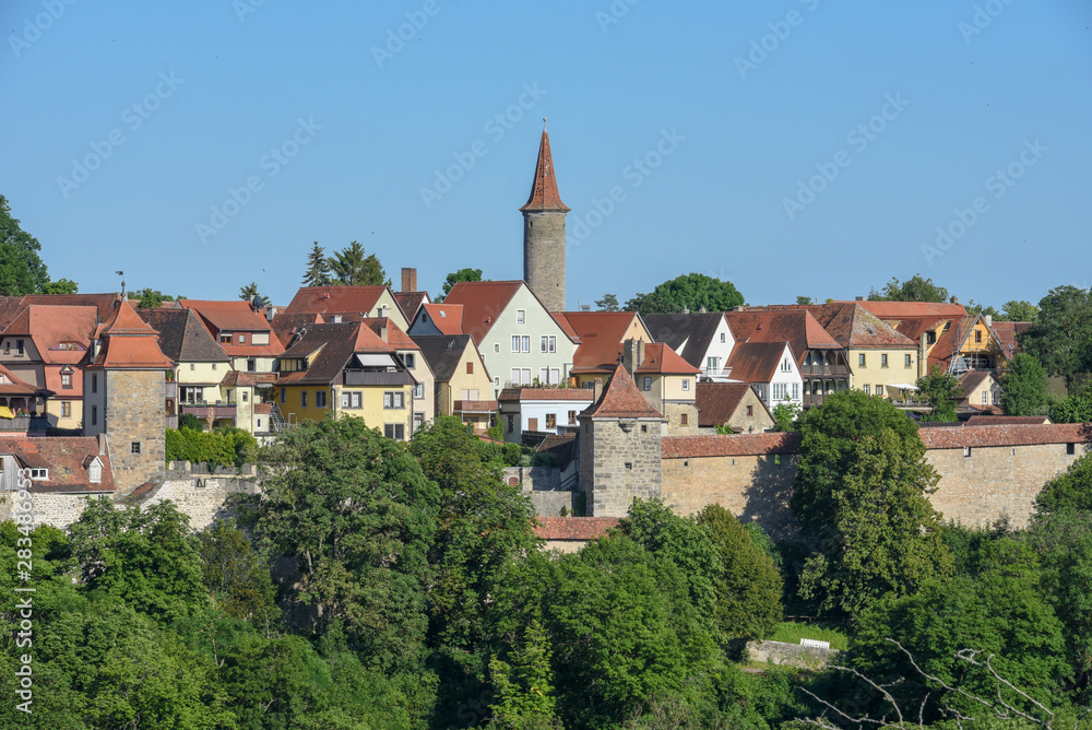 Historical town of Rotenburg ob der Tauber, Germany