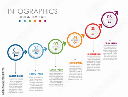 Infographic design template with place for your data. Vector illustration.