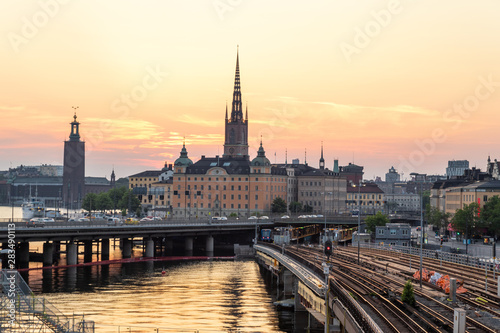 Panoramic view of Stockholm Sweden