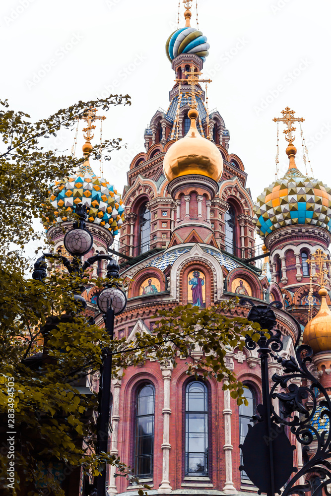 Fototapeta premium Church of the Saviour on Spilled Blood, St. Petersburg, Russia