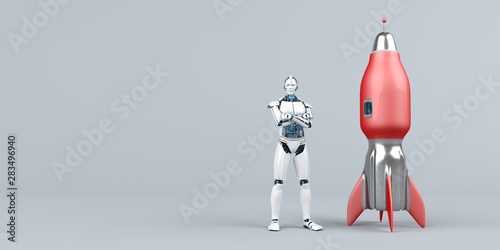 Humanoid Robot Rocket