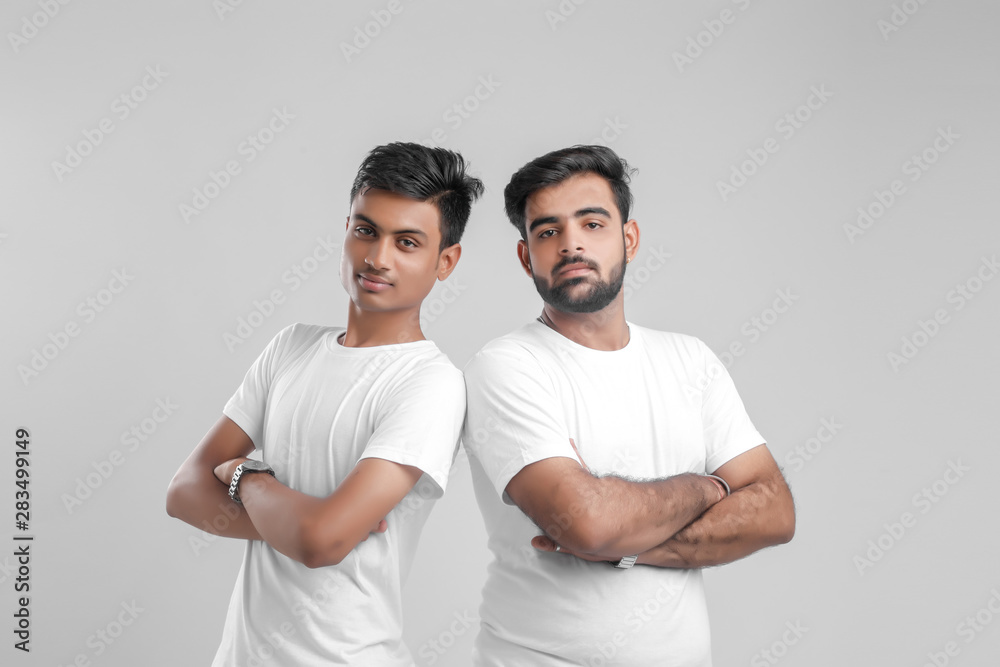 young Indian man giving multiple expression. young Indian man giving multiple expression.