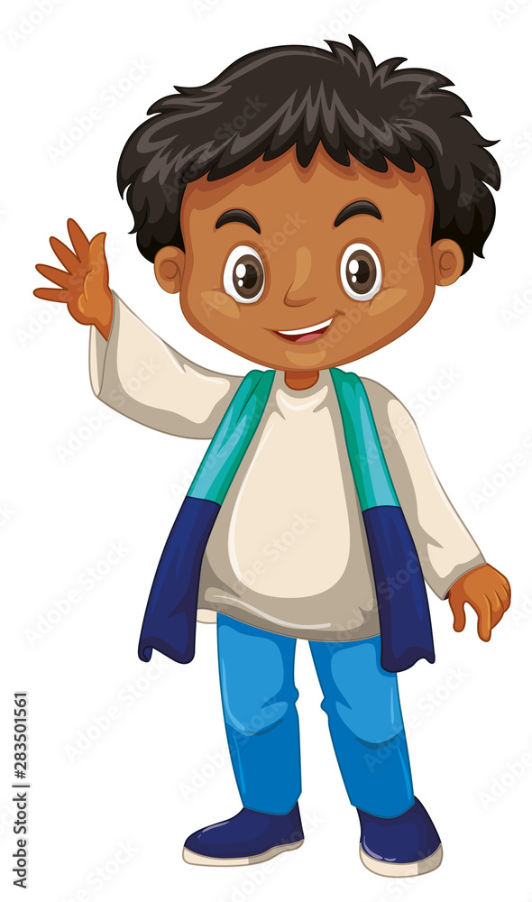 Cute happy smiling child isolated on white background Cute happy smiling child isolated on white background