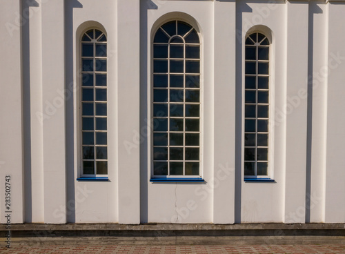 Church Windows in a semicircle