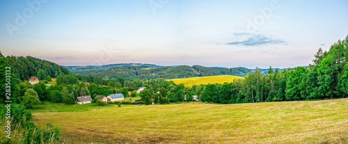 Meadows, fields and forest in the Czech Republic in the Giant Mountains © Marcus Beckert