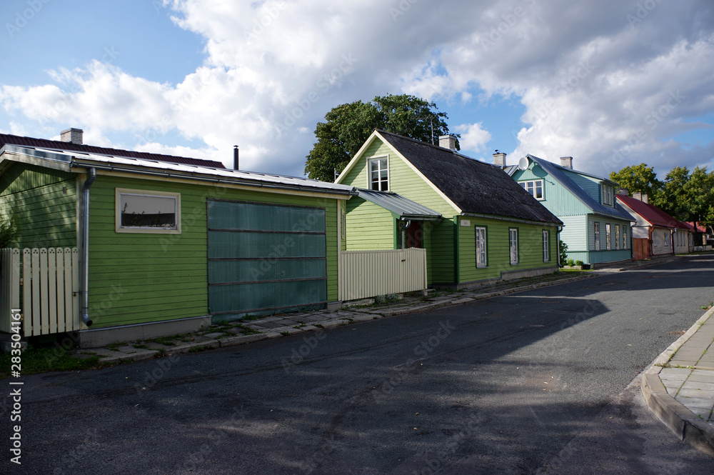 rue a Haapsalu, Estonie rue a Haapsalu, Estonie