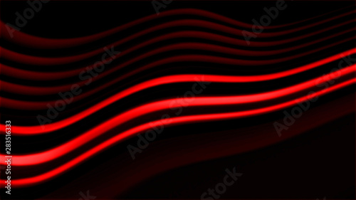 3d abstarct waves background rendering