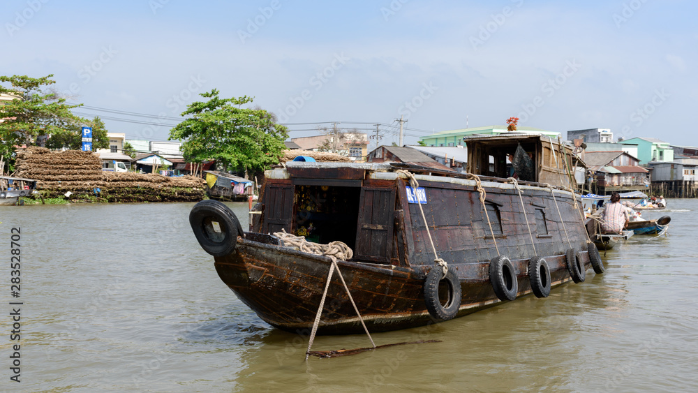 Delta du Mékong, région de Can Tho, Cai Rang Floating Market