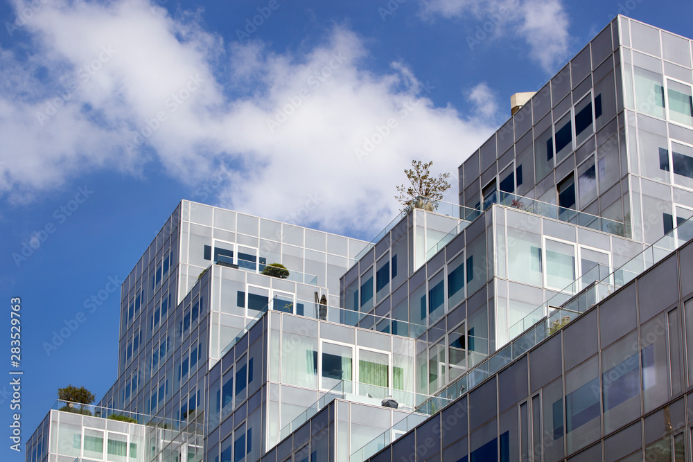 Modern apartments in the center of Rotterdam