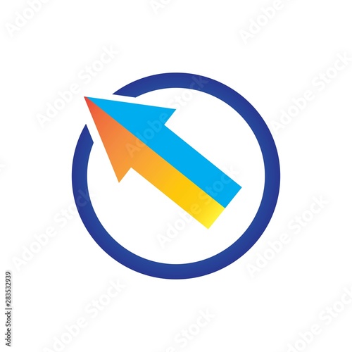 Free Download arrow logo vector - GFXLoad