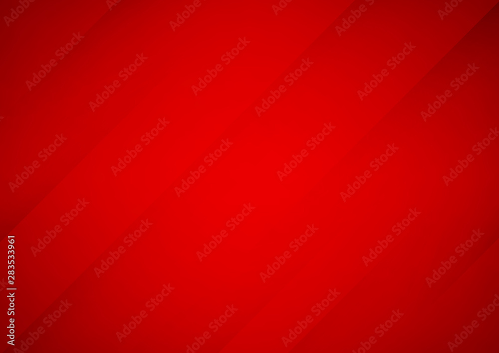 Obraz premium Abstract red vector background with stripes