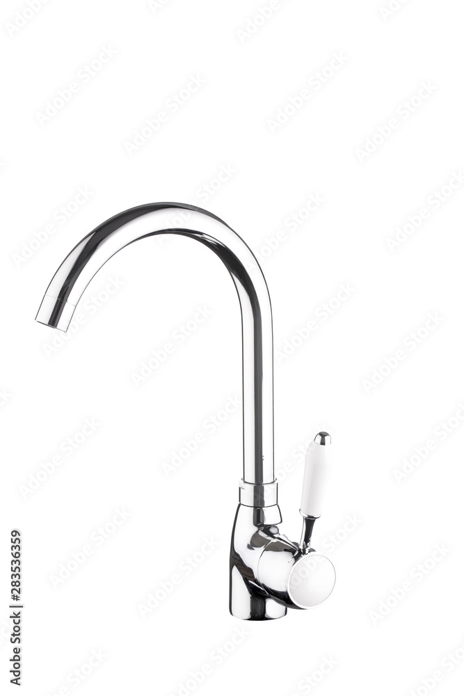 The mixer for kitchen with a high izliv The mixer for kitchen with a high izliv