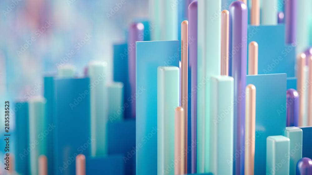 Techno high-tech background, geometry, cube, abstraction. 3d illustration, 3d rendering. Techno high-tech background, geometry, cube, abstraction. 3d illustration, 3d rendering.