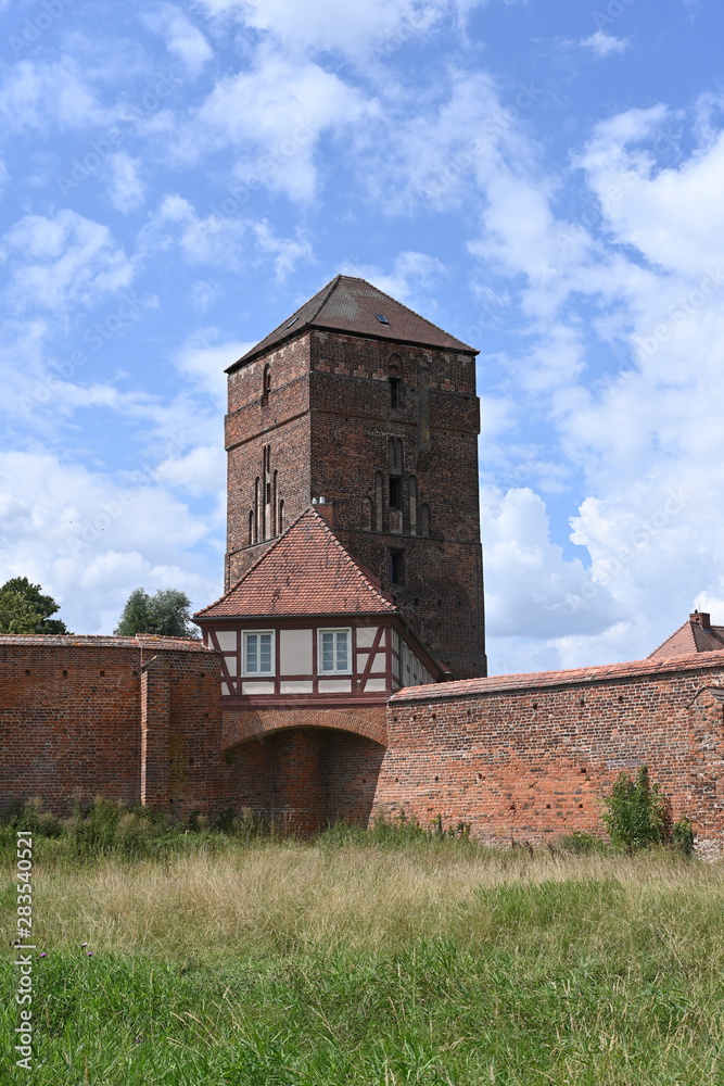 Fototapeta premium Wittstock, Dosse, Landesgartenschau 2019