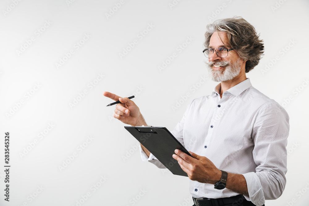 Portrait of a handsome mature businessman Portrait of a handsome mature businessman