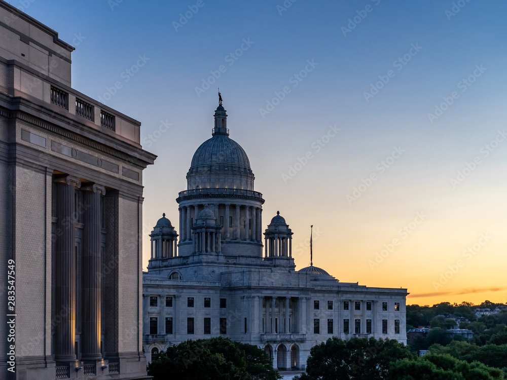 Obraz premium Rhode Island State Capitol building