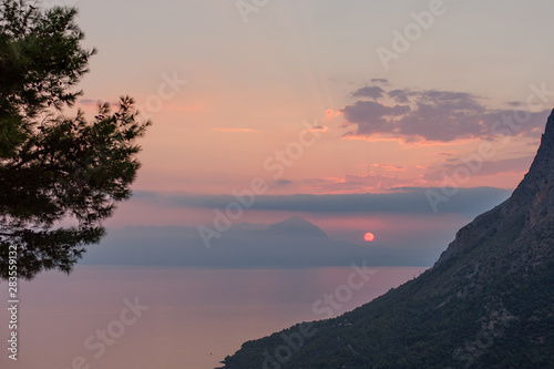 Coucher de soleil